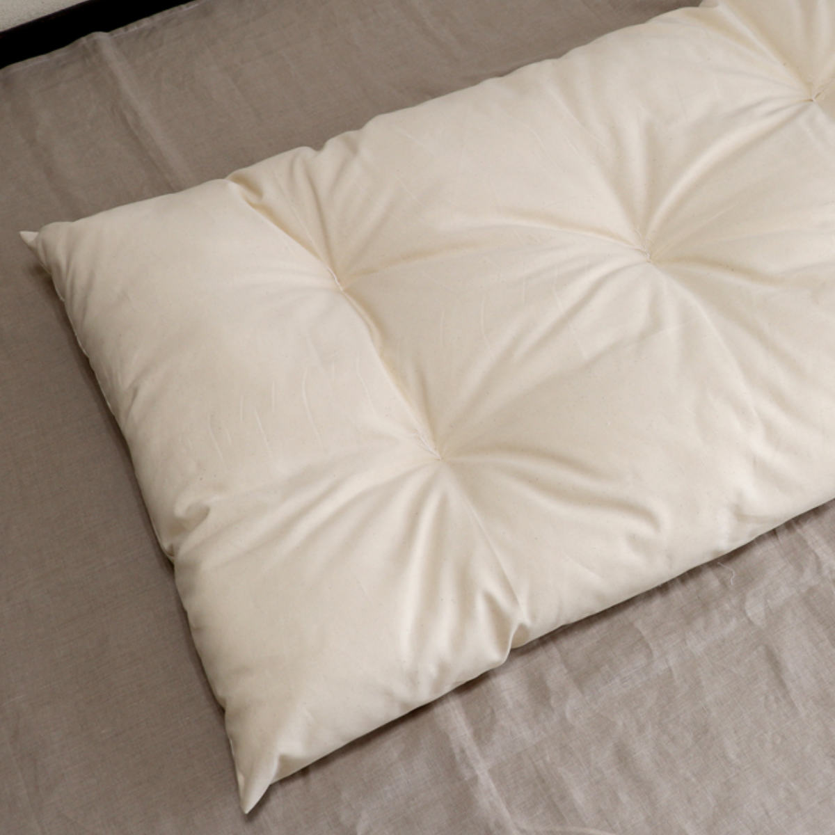 長座布団 60×150cm ごろ寝 オーガニック 日本製 （ 座布団 ざぶとん お