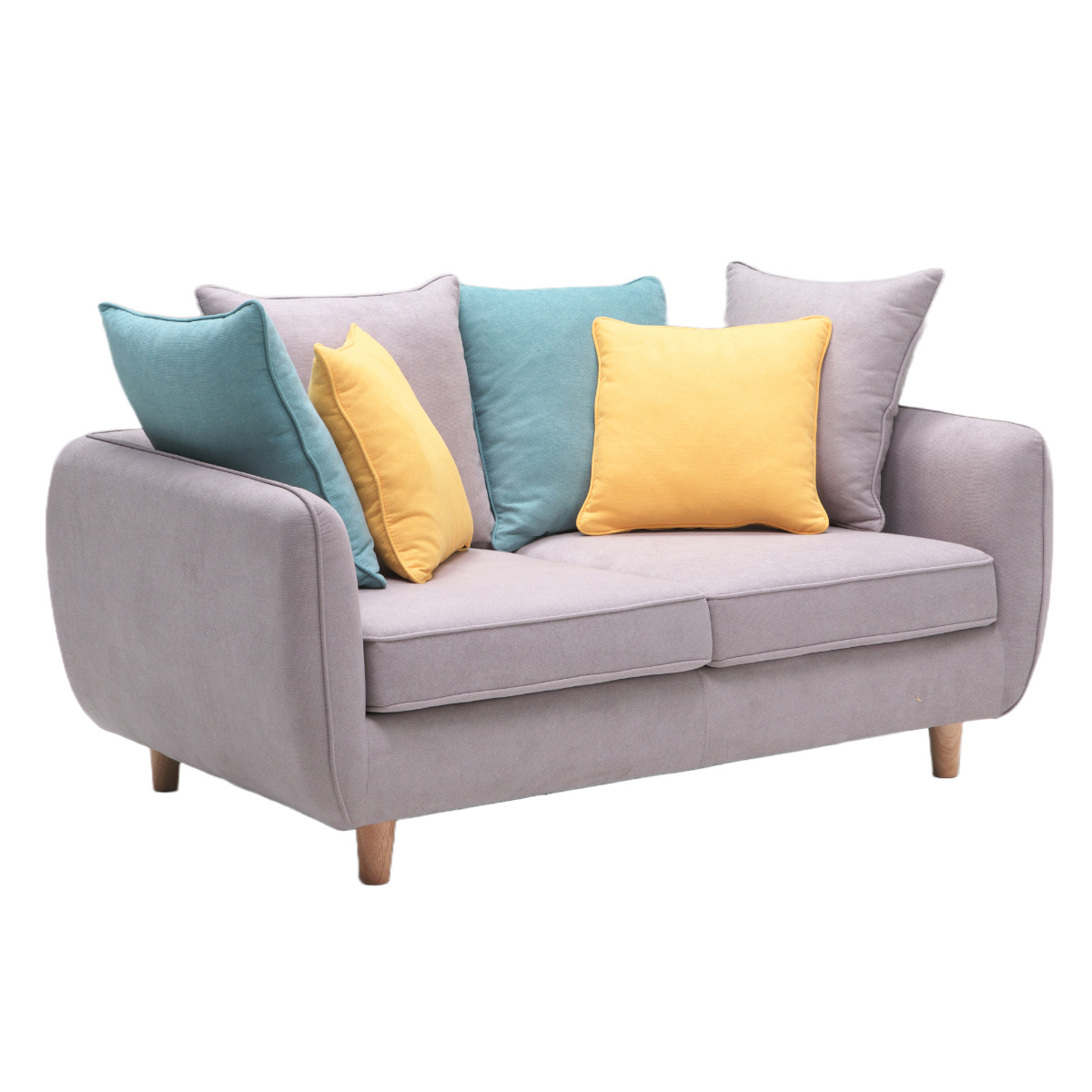 ソファ☆2人掛け☆クッション付き ソファ カウチソファ 2人掛け リクライニング 7段階 日本製 完成品