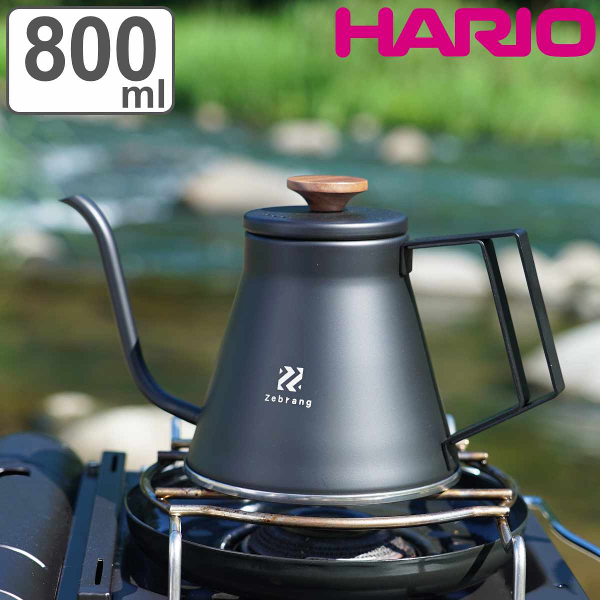 HARIO（ハリオ） ケトル ドリップケトル 800ml Zebrang （ HARIO