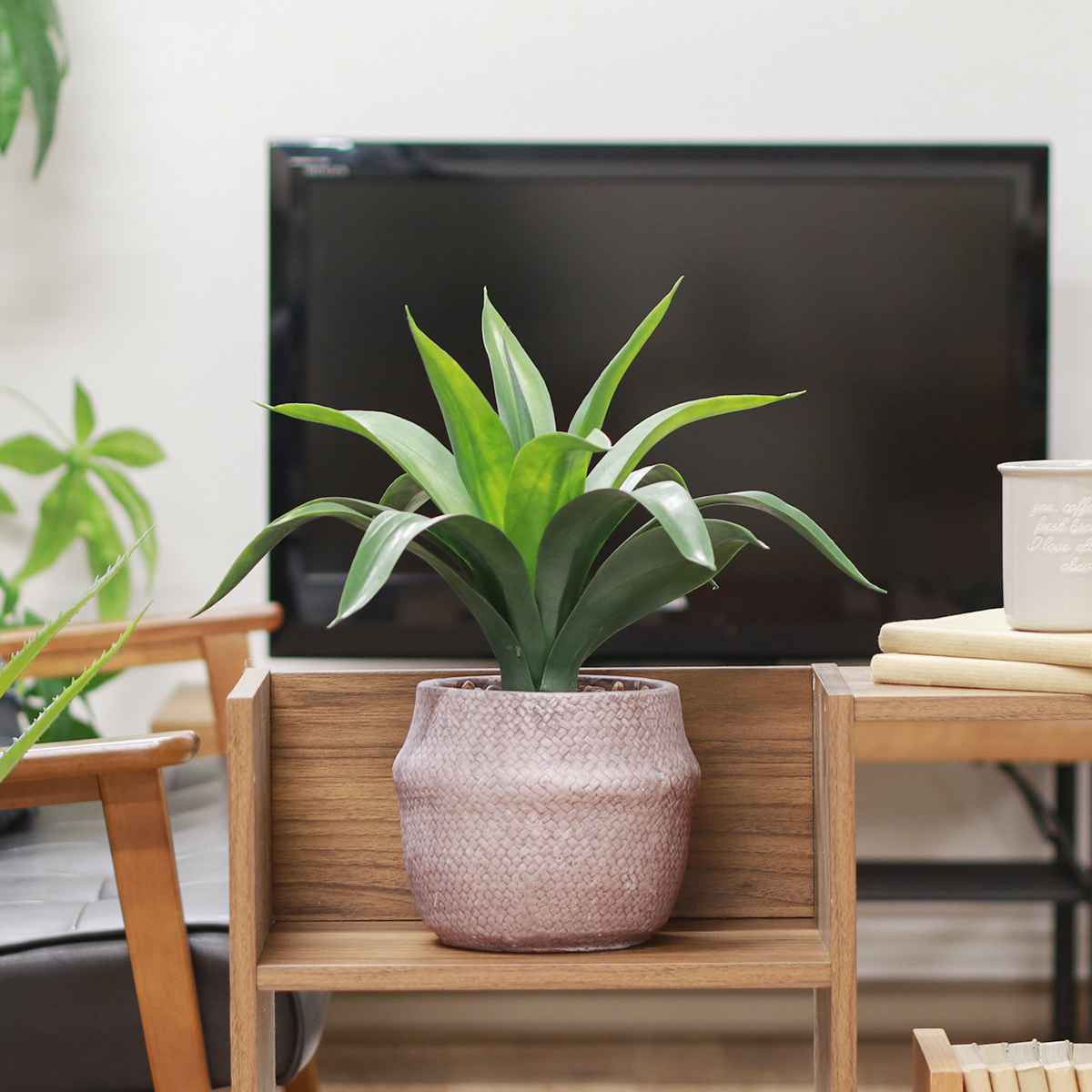 フェイク観葉植物 人工 観葉植物 フェイク グリーン サンセベリア H約90cm 店舗 装飾