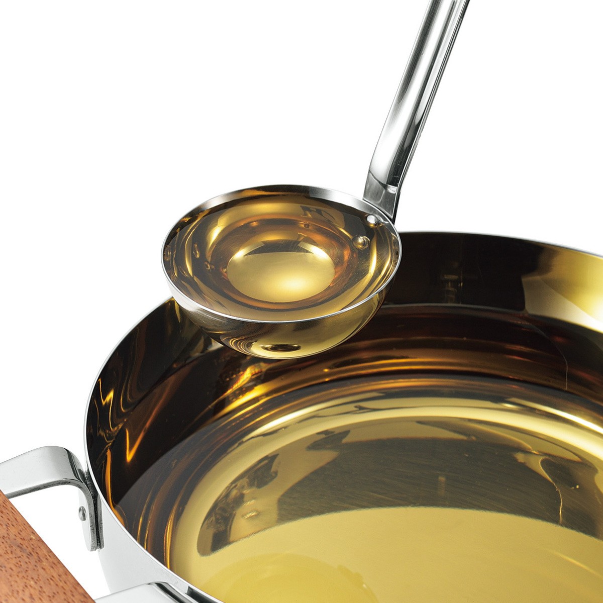 玉虎堂製作所 お玉 深型 kinoe 70cc ステンレス製 日本製 （ 燕三条