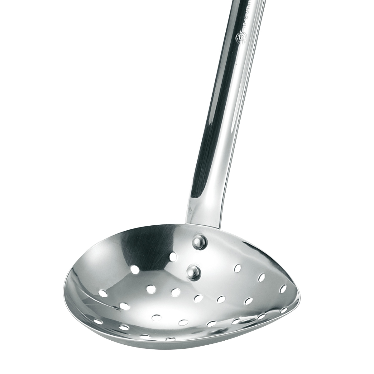 玉虎堂製作所 お玉 横口 kinoe 穴付き 50cc ステンレス製 日本製 （ 燕