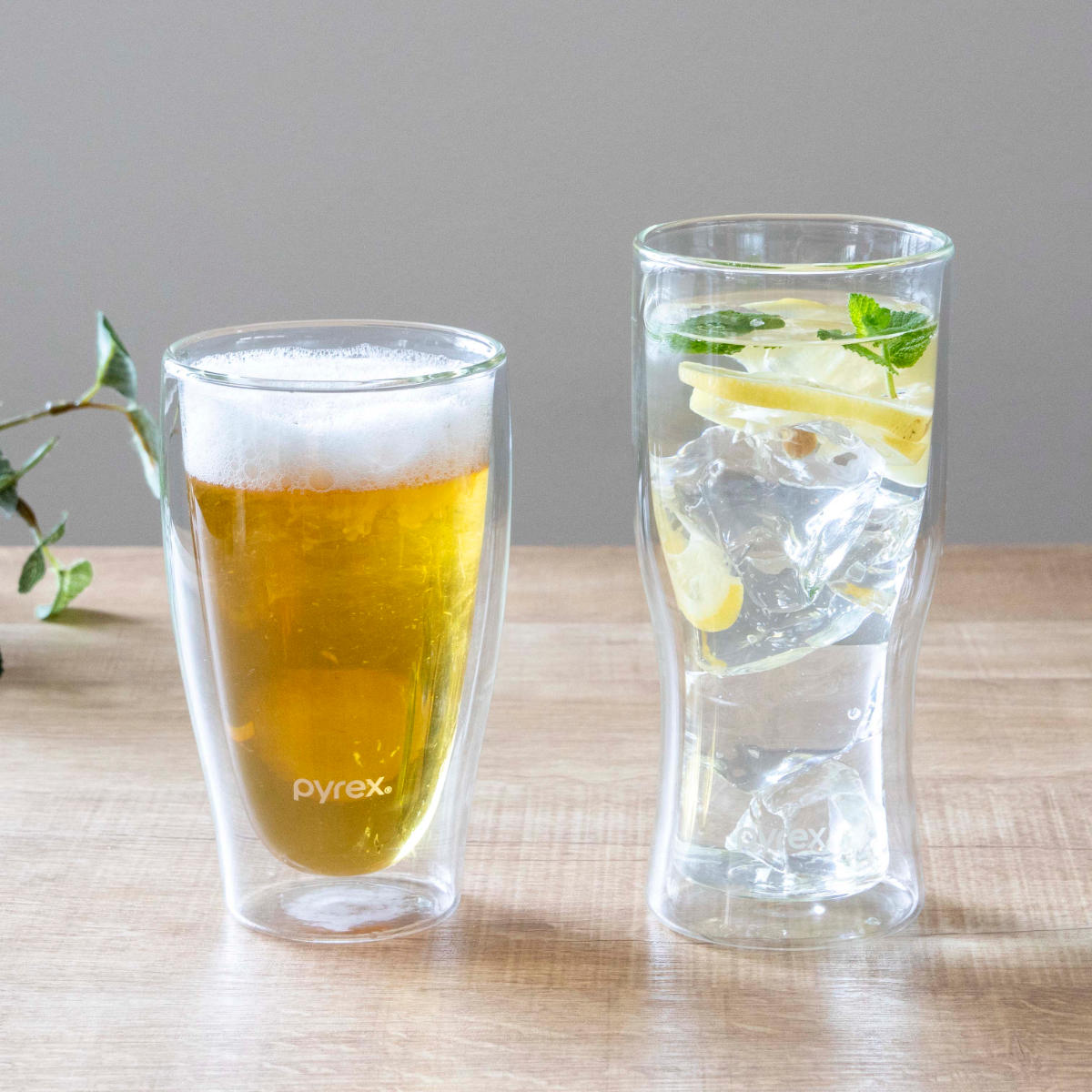 PYREX（パイレックス） タンブラー 410ml PYREX 耐熱ガラス （ 食洗機
