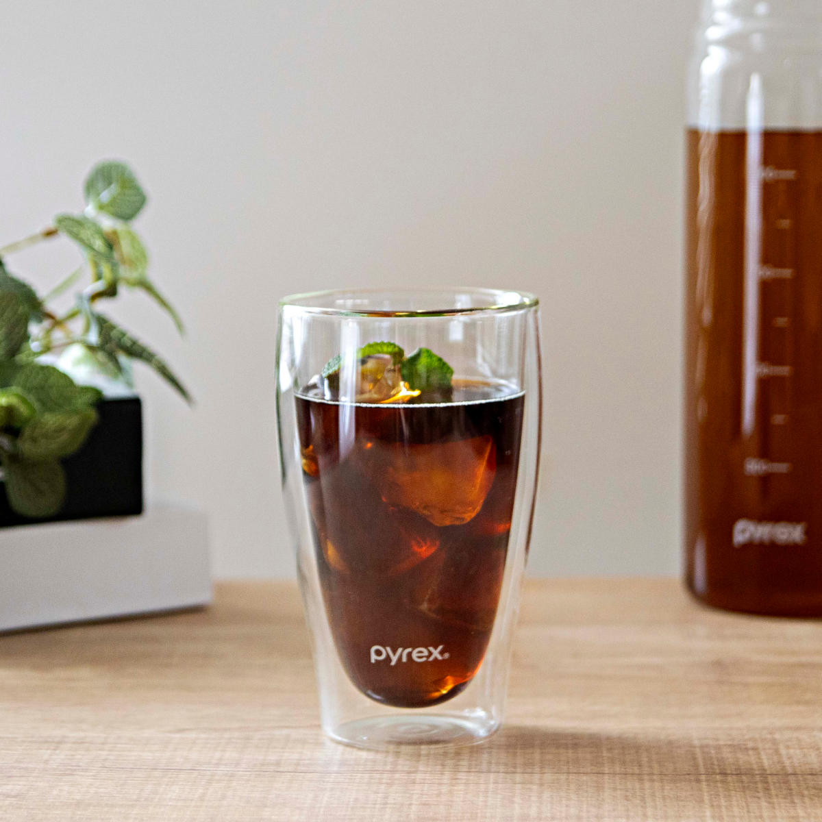 【直接引渡し】 PERFORMAX クラスティーナ ウォーターヒヤシンス PYREX（パイレックス） タンブラー 410ml PYREX 耐熱ガラス （ 食洗機