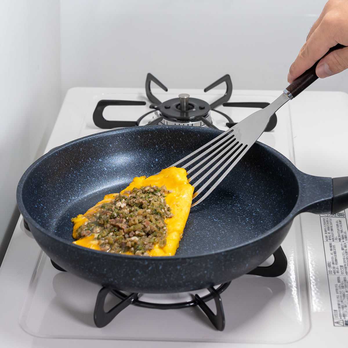 炒め鍋 28cm ガス火専用 軽量 ダイヤモンドマーブル アルミキャスト