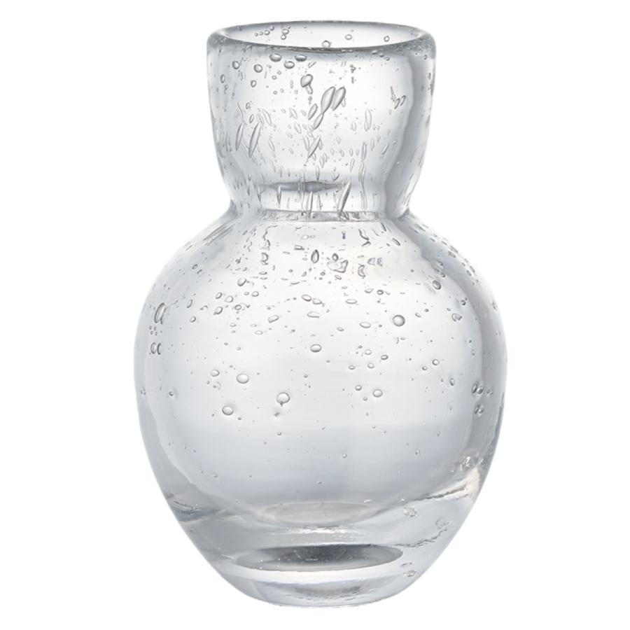 花瓶 DGニキュガラス ガラス 直径9.5×高さ14.5cm （ フラワーベース 花びん 花器 ベース 一輪挿し 花 飾る 手作り 丸 ）｜livingut｜02