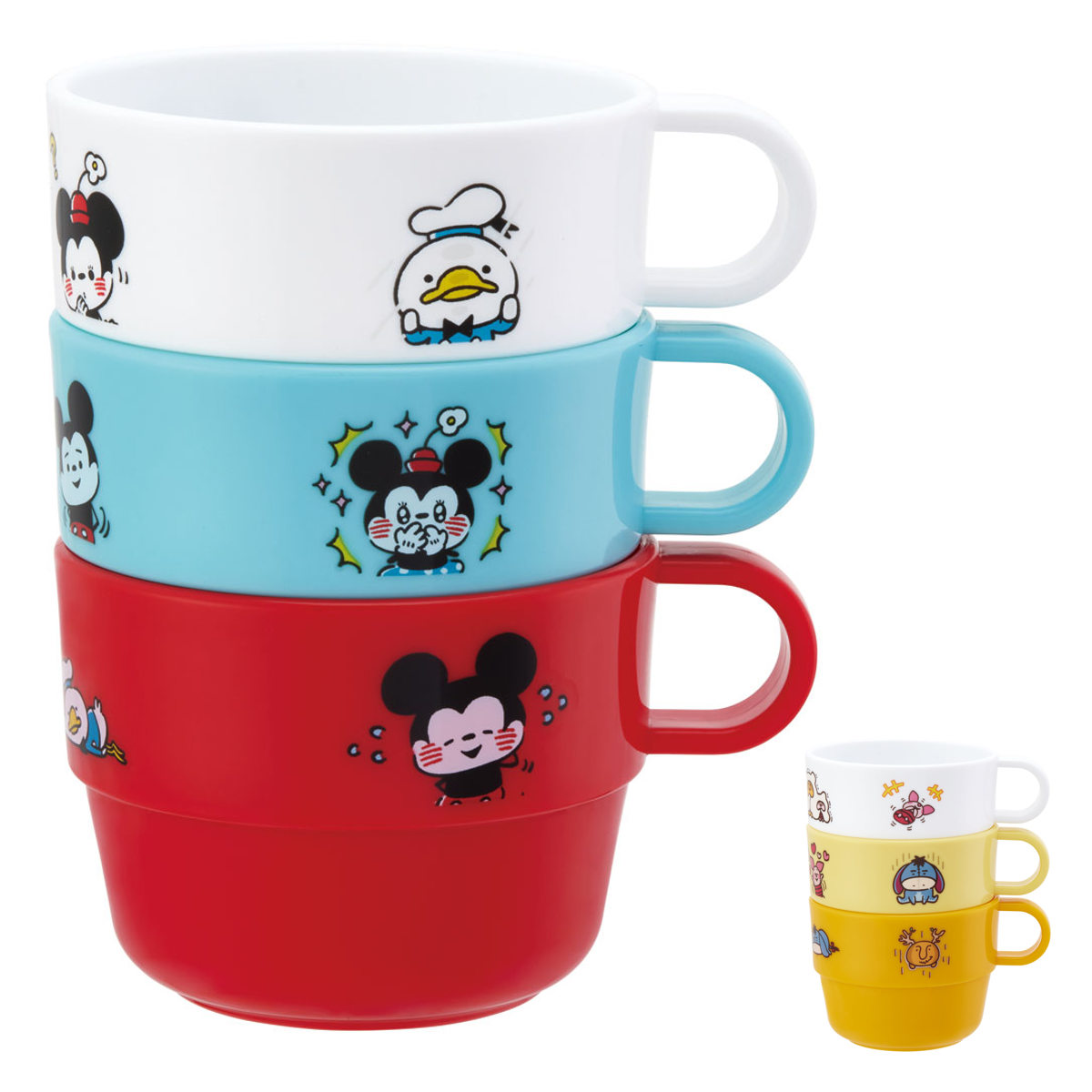 ラストワン　スタッキングカップ　セット スケーター コップ スタッキングコップ 3個組 220ml ケース付き