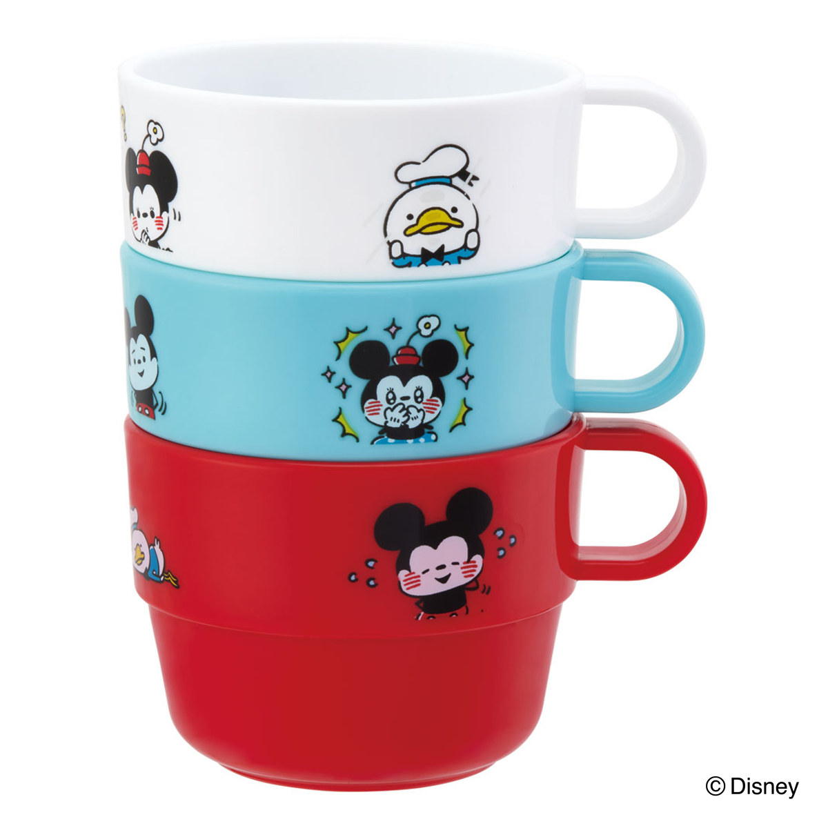 スケーター コップ スタッキングコップ 3個組 220ml ケース付き