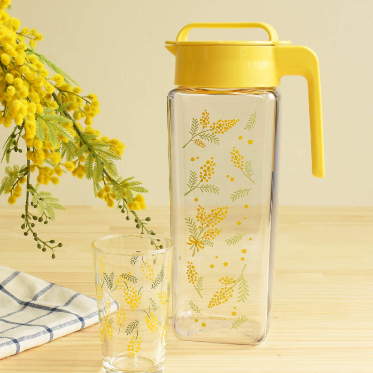 シュガーランド ピッチャー 2.1L Fleur フルール 横置き 縦置き 耐熱