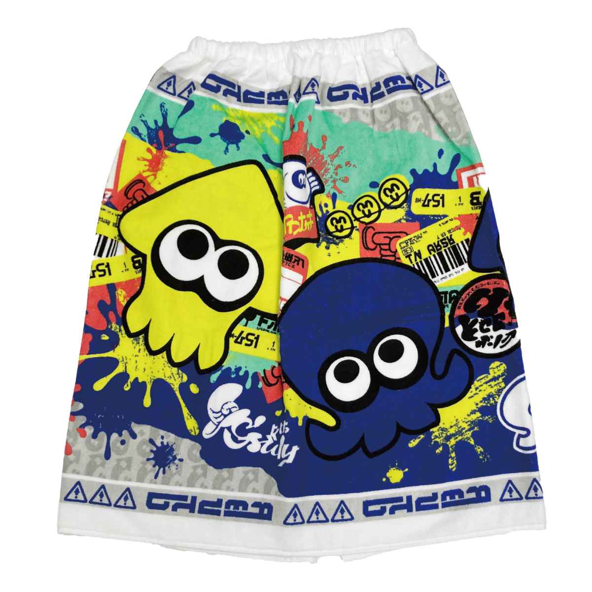 スプラトゥーン 巻きタオル 60×110cm スプラトゥーン3 （ タオル