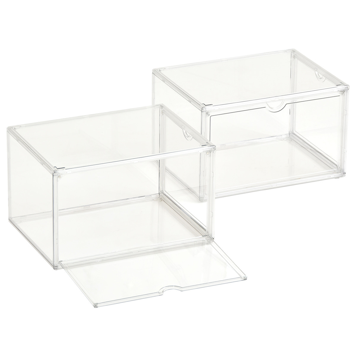 B.Bファニシング 収納ケース マルチクリアボックス 6個セット 幅36