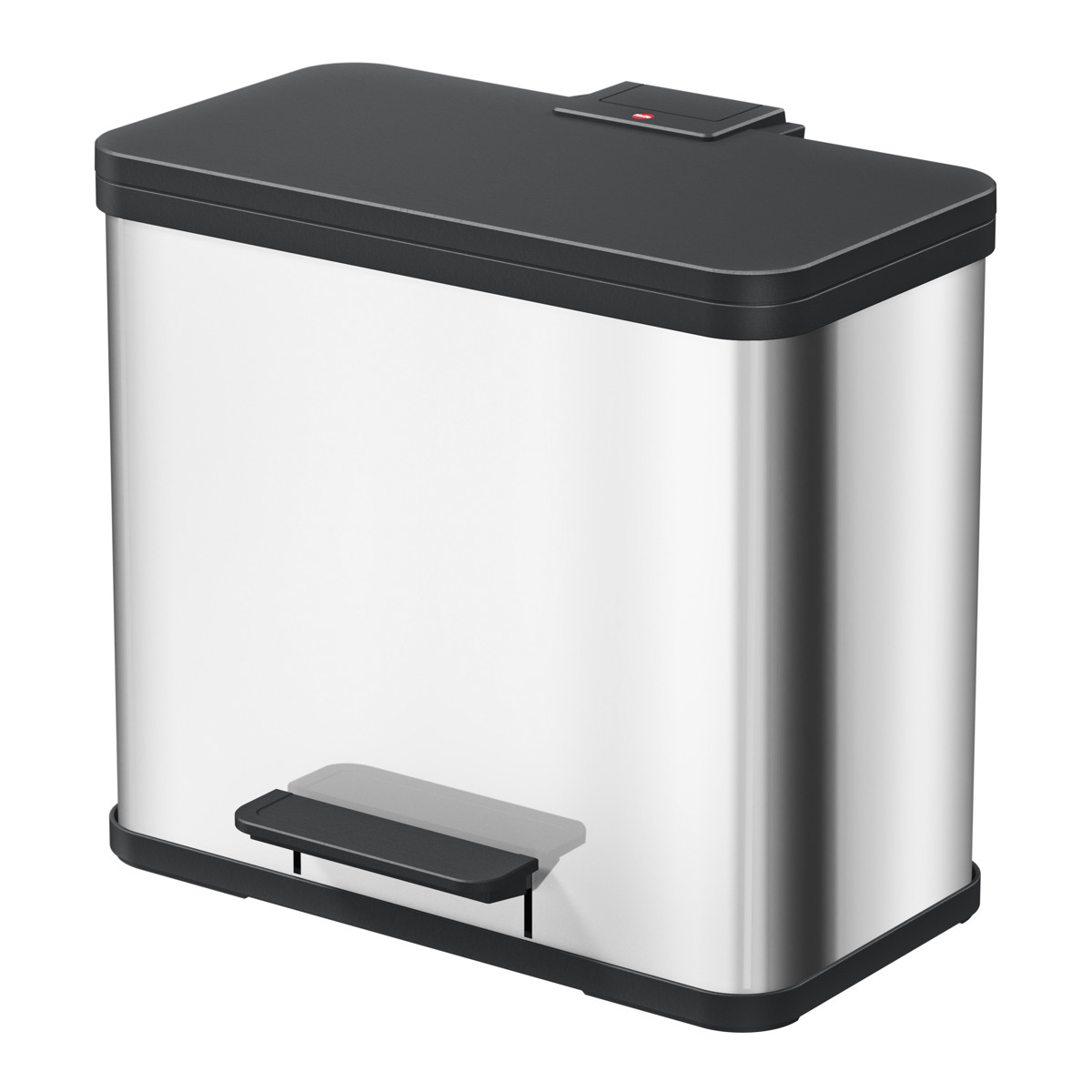 Hailo（ハイロ） ゴミ箱 9L×3 ペダルビン エコ トリオ 27 ステンレス
