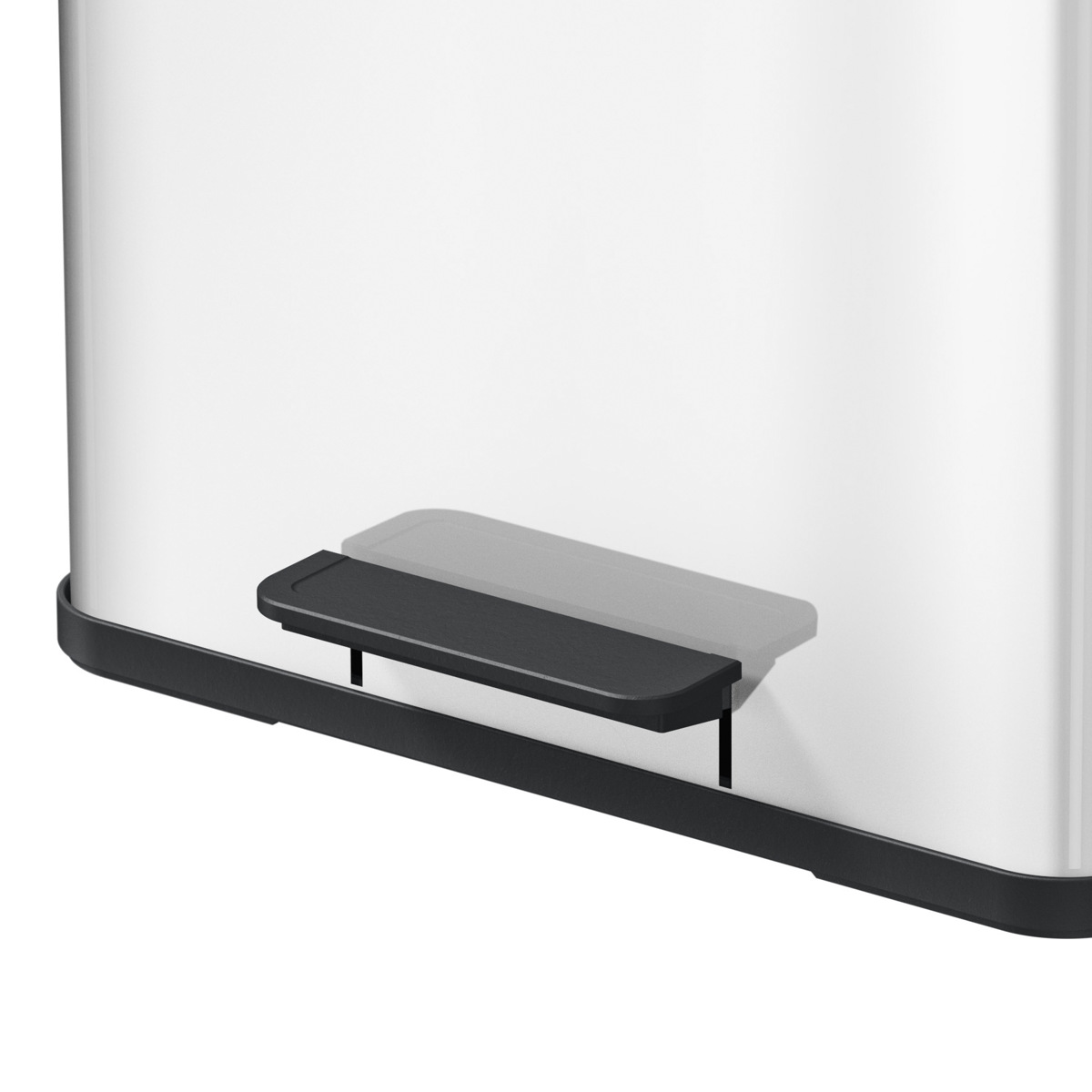 Hailo（ハイロ） ゴミ箱 9L×3 ペダルビン エコ トリオ 27 ステンレス