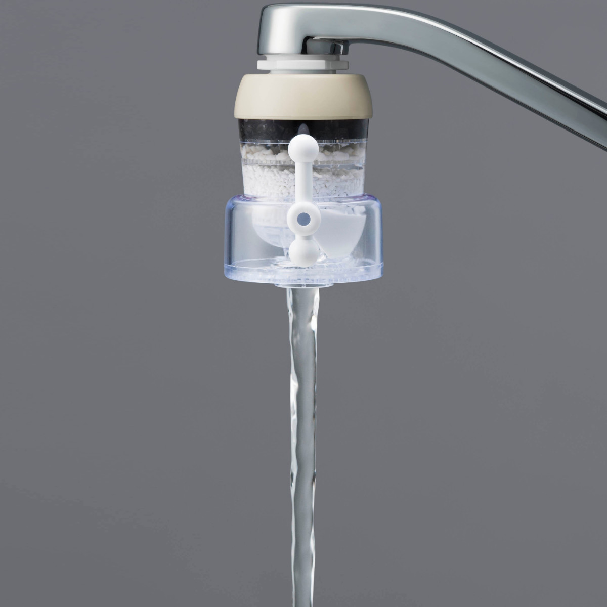 クミコ 蛇口用浄水器など クリタック 浄水蛇口 アクアタップiシャワー+ （ 日本製 浄水器 活性炭