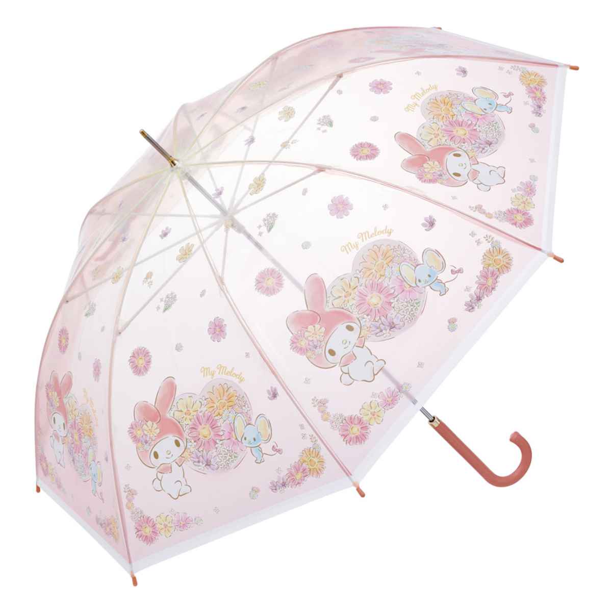 スケーター 傘 60cm プレミアムビニール傘 キャラクター （ ハロー