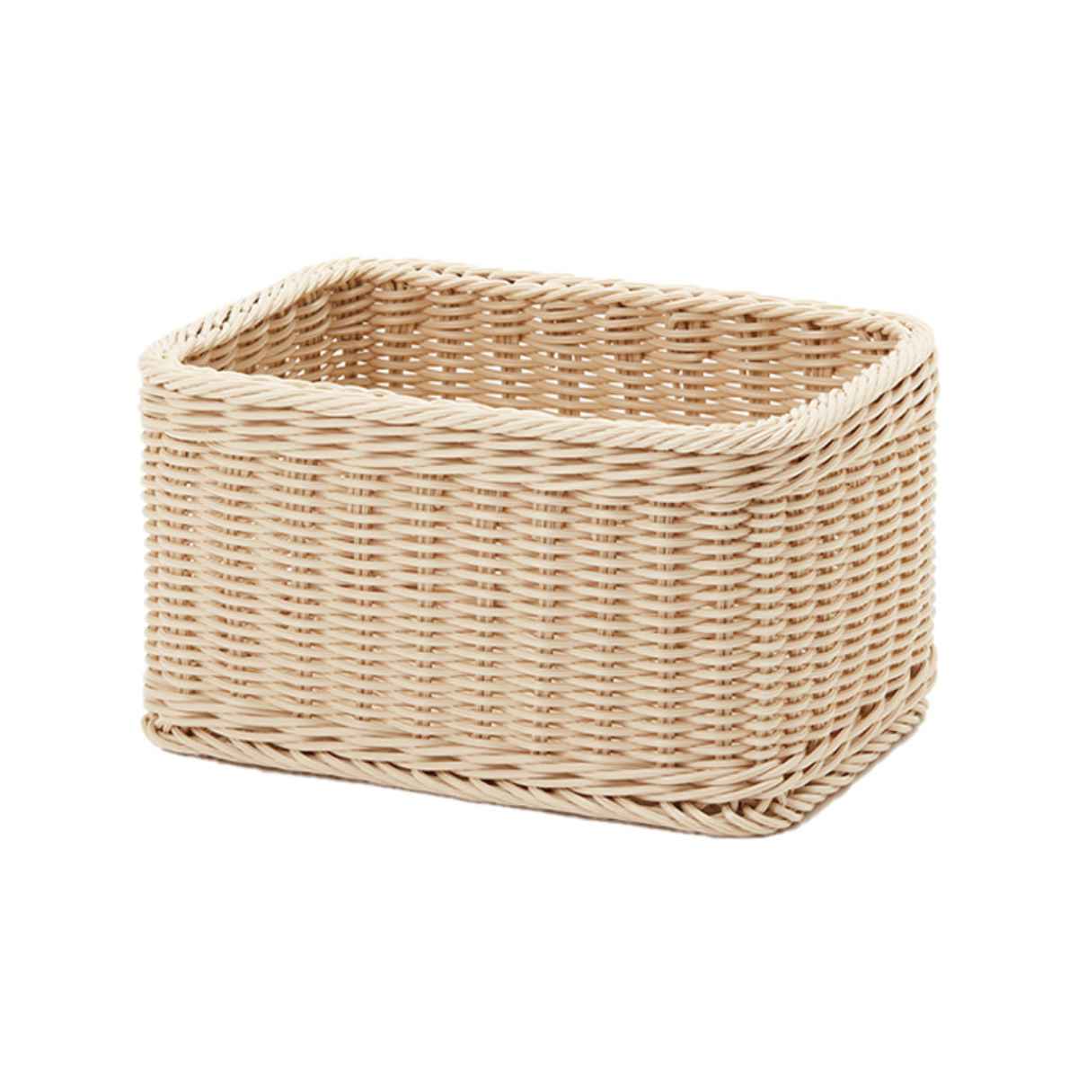 バスケット KLEANE 抗菌 ストレージかご S （ かご 手編み 収納 カゴ