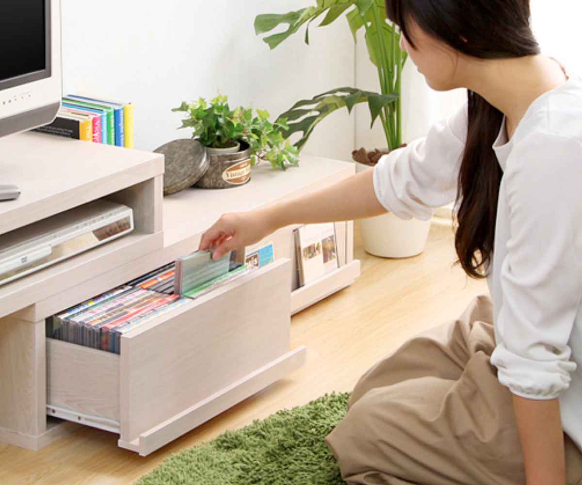ホームテイスト（HOME taste） テレビ台 幅105-196cm 伸縮式 北欧風
