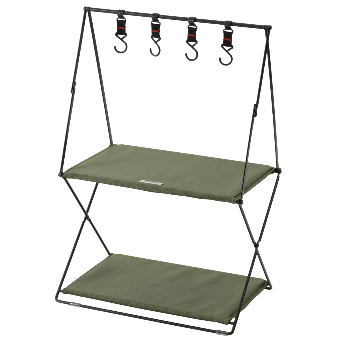 フォールディングハンギングラック 幅47×奥行33×高さ71cm 折りたたみ