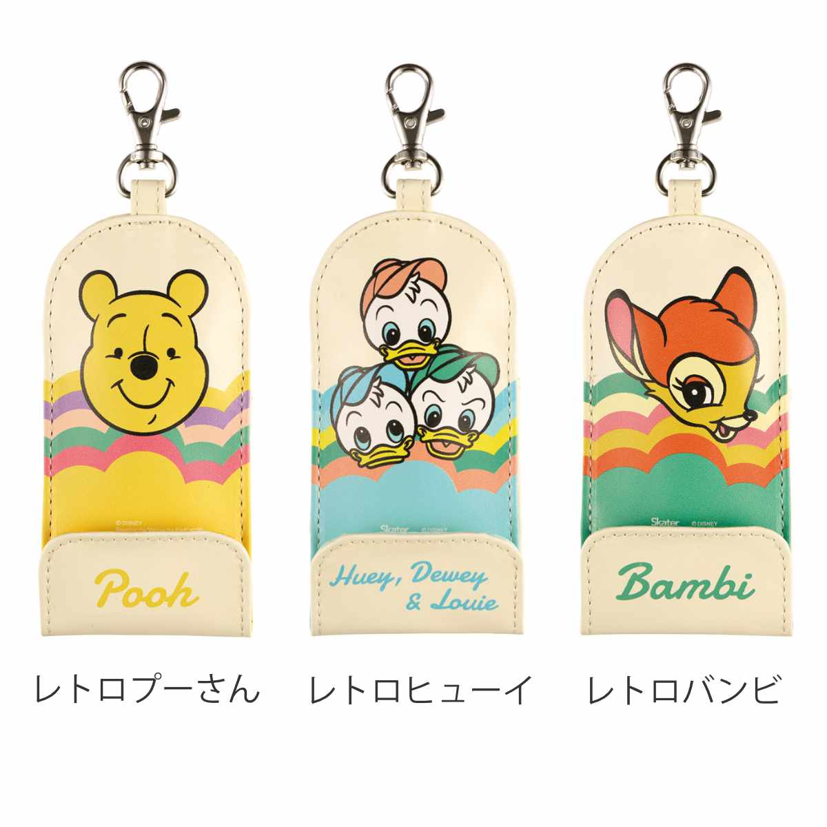 キーケース リール付きキーケース キャラクター...の詳細画像2