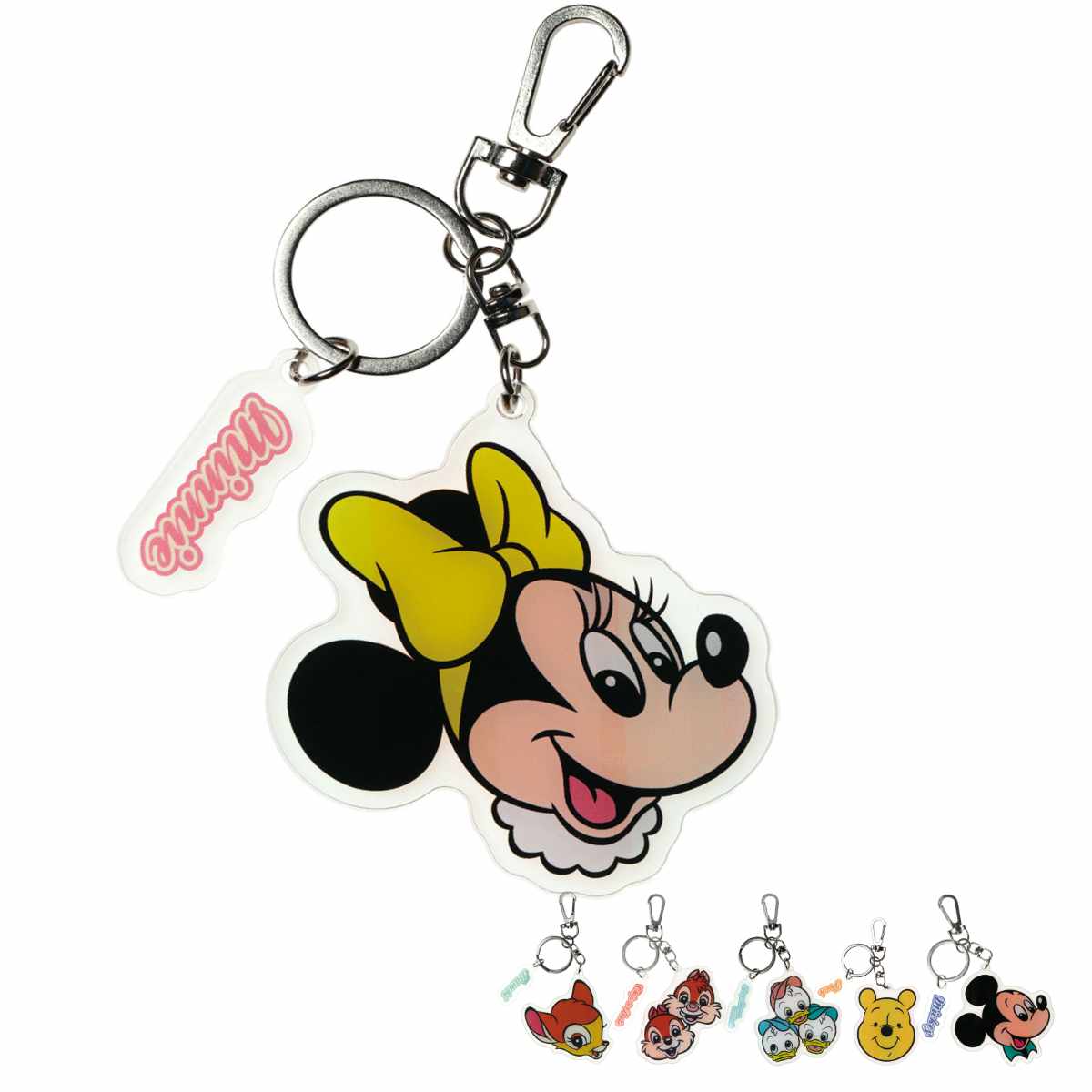 ディズニー 哺乳瓶キーホルダー クリスマス ミッキー ミニー ドナルド プーさん ダッフルコートを着たプーさん！東京ディズニーリゾート