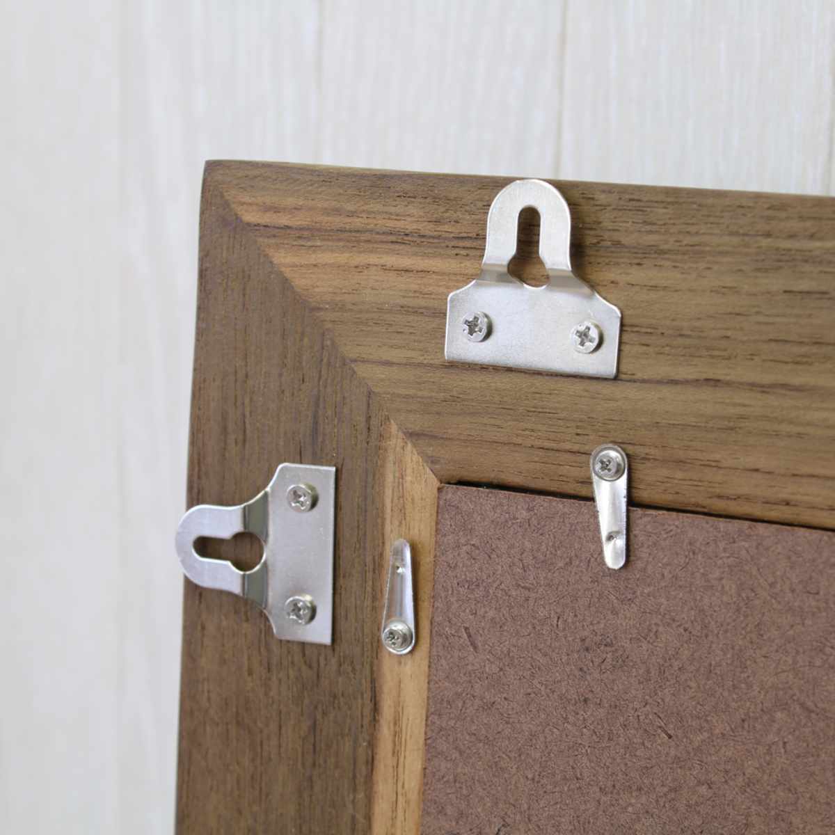 卓上ミラー 40×60cm 木製 壁掛け （ ミラー 卓上 鏡 ウォールミラー