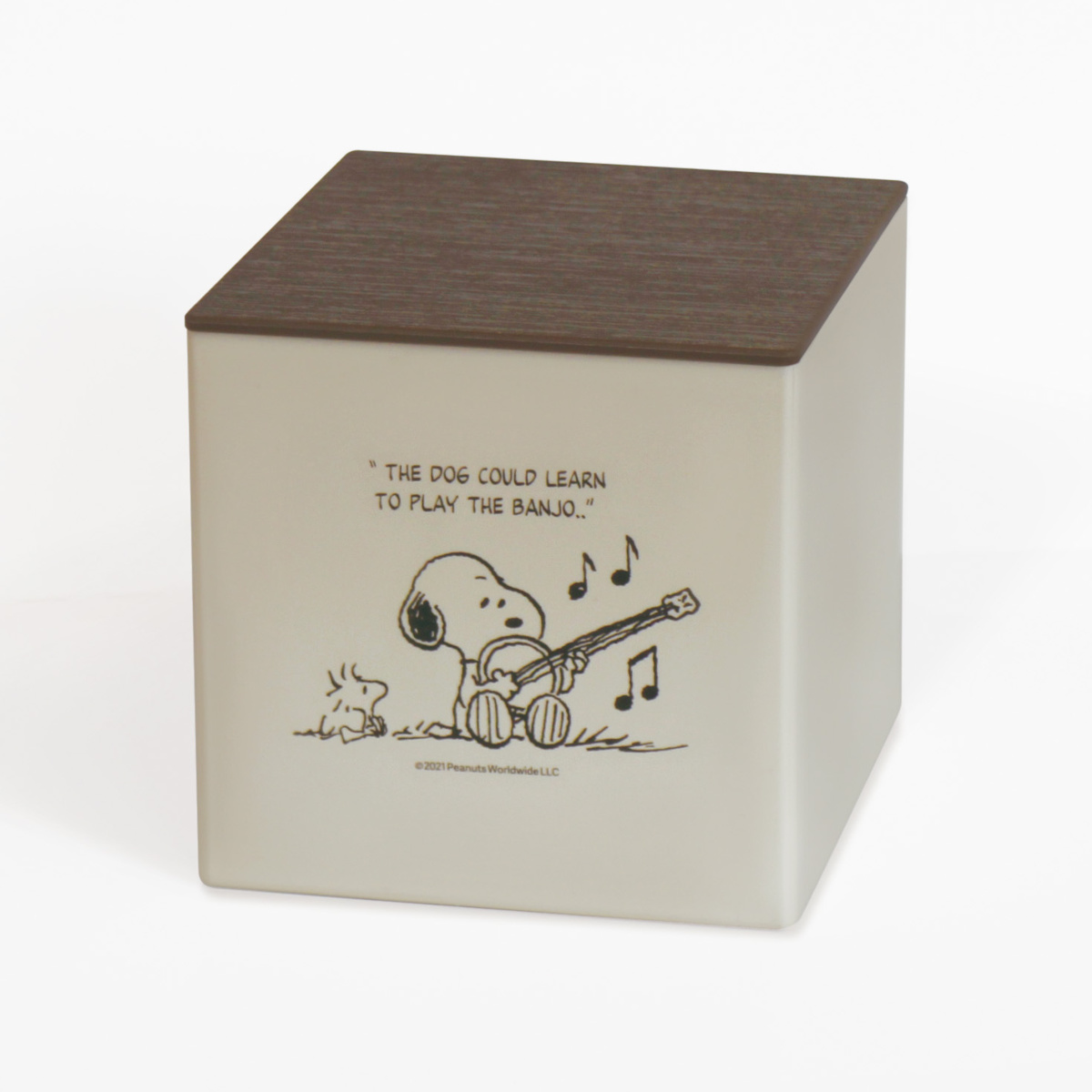 箱型ティッシュケース スヌーピー フタ付 日本製 （ ティッシュケース ふた付き ティッシュボックス ティッシュカバー フラップ式 詰め替えケース SNOOPY ） | 錦化成 | 13