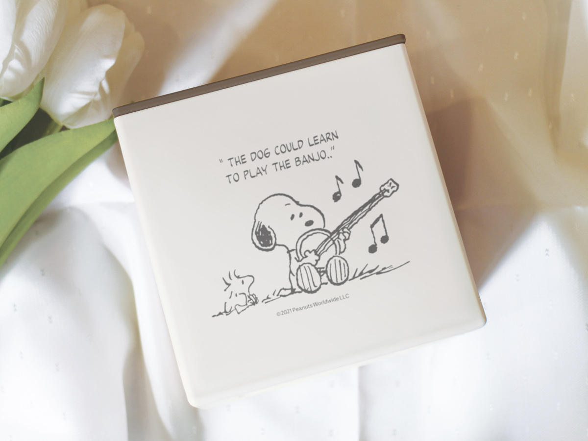 箱型ティッシュケース スヌーピー フタ付 日本製 （ ティッシュケース ふた付き ティッシュボックス ティッシュカバー フラップ式 詰め替えケース SNOOPY ） | 錦化成 | 14