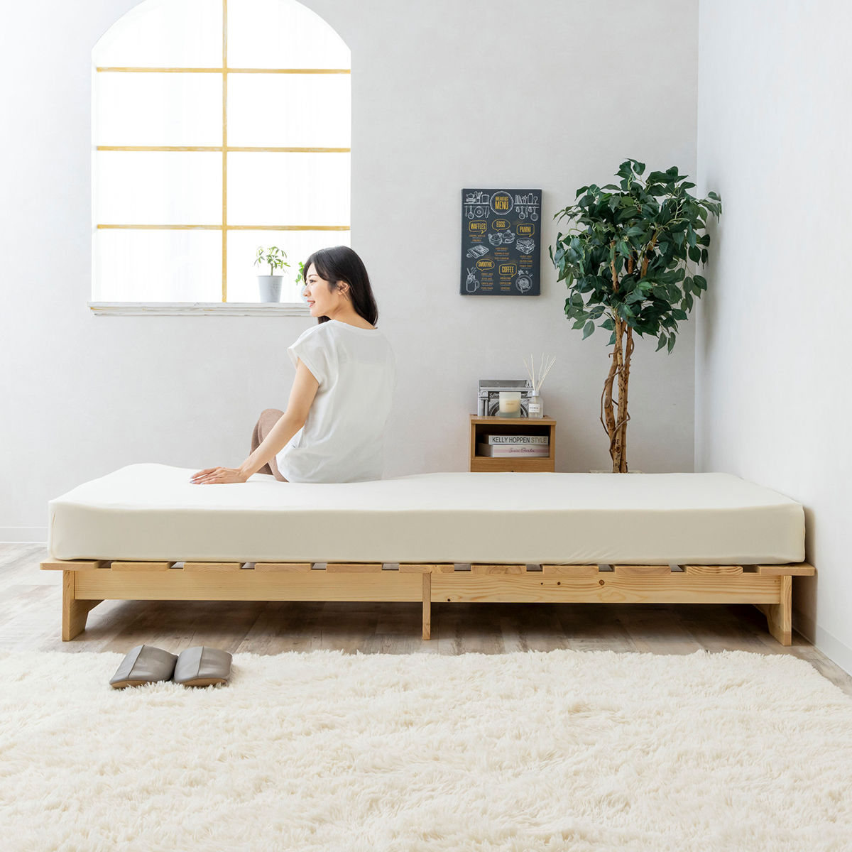 サン・ハーベスト ベッド セミシングル ステージタイプ 並べて使える