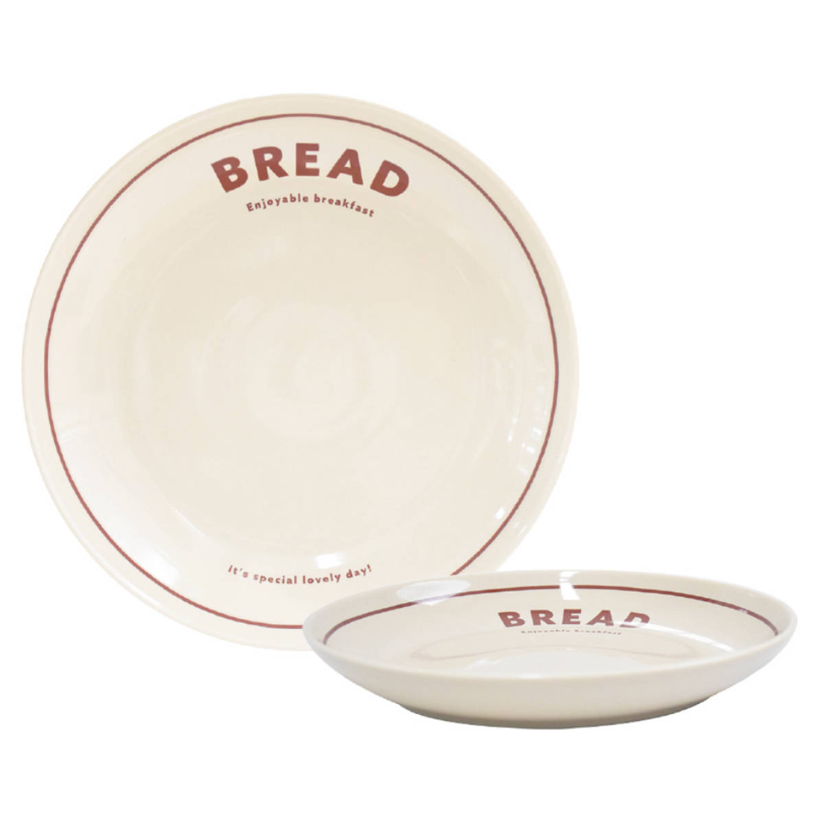 シュガーランド プレート 22.5cm Morning 陶磁器 （ 食洗機対応 電子