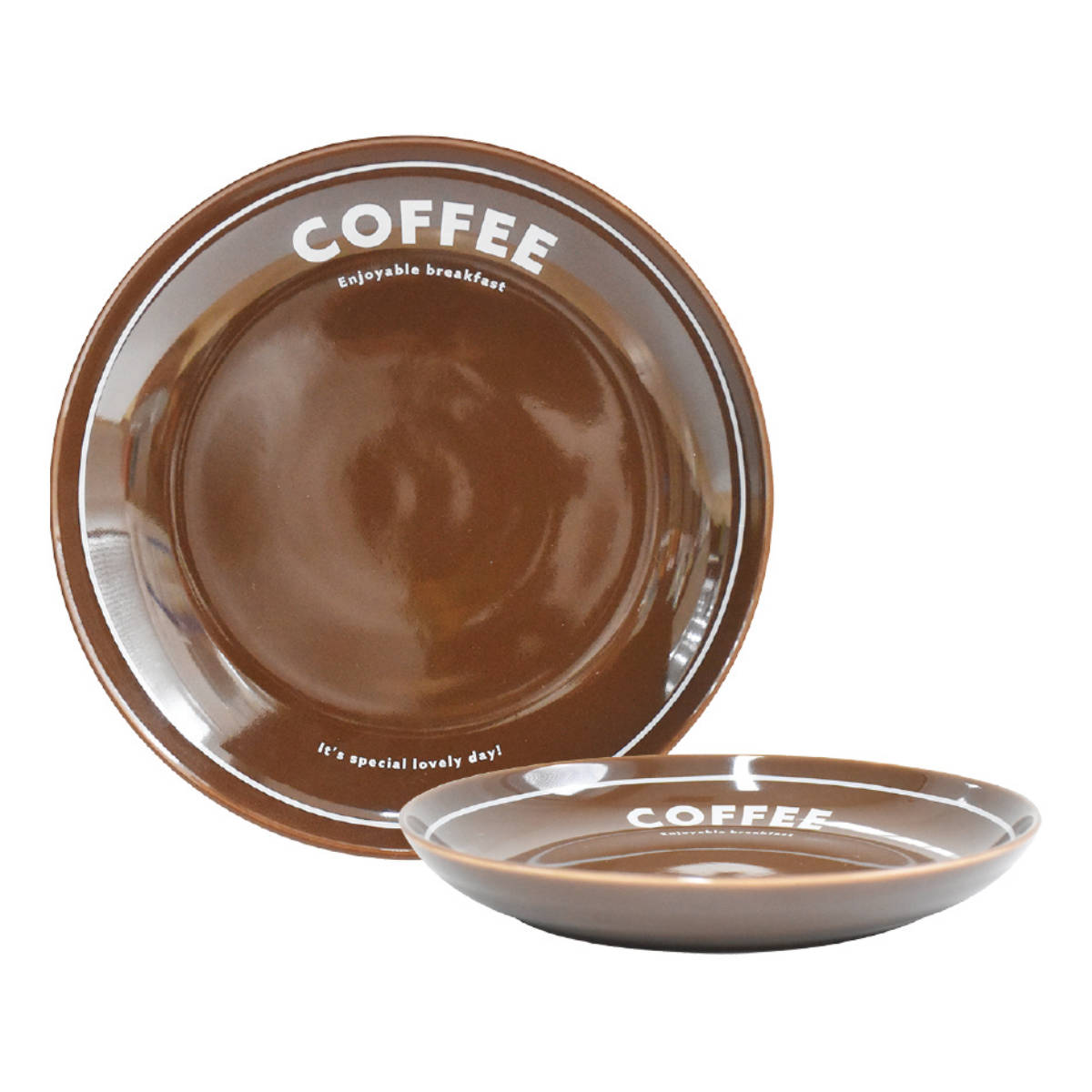 シュガーランド プレート 22.5cm Morning 陶磁器 （ 食洗機対応 電子