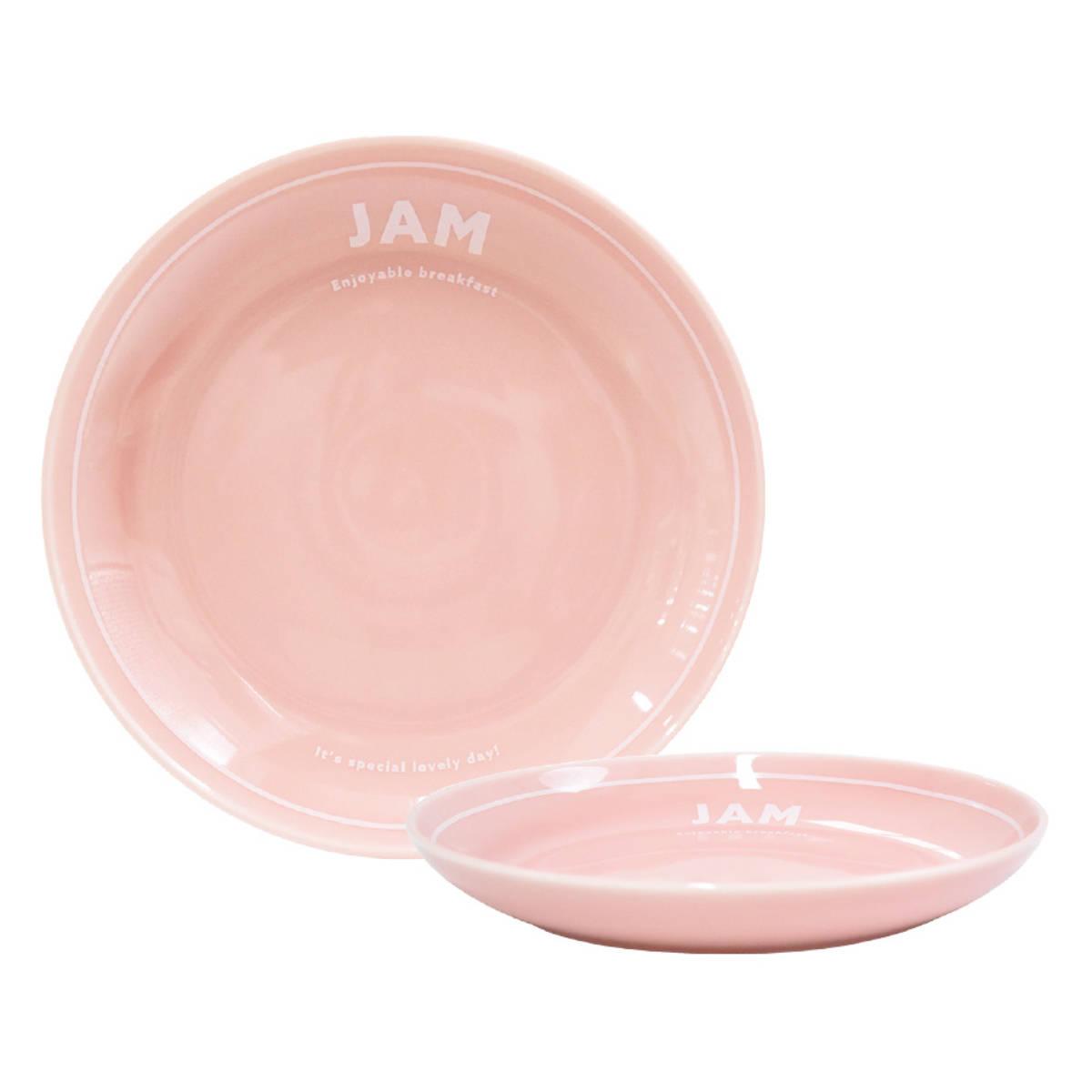 シュガーランド プレート 22.5cm Morning 陶磁器 （ 食洗機対応 電子