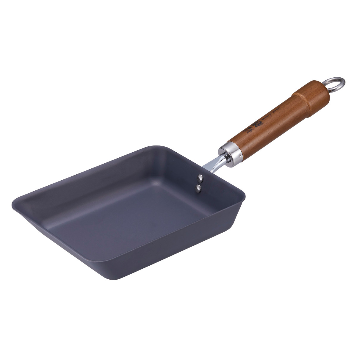 玉子焼き器 鉄製 煌鉄 窒化加工 日本製 （ IH対応 ガス火対応 卵焼き器