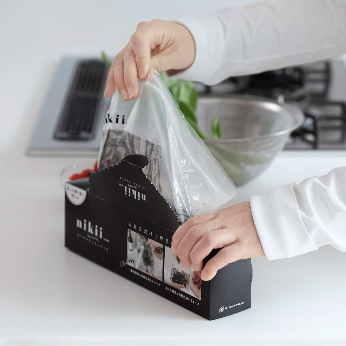 ＆NE ＆NE nikii 保存袋 キープフレッシュバッグ 2サイズセット 50枚入