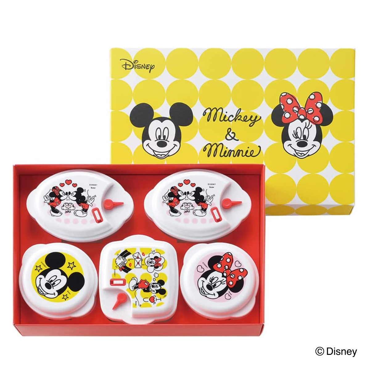 MICKEY MOUSE（ミッキーマウス） 保存容器 ミッキー＆ミニー