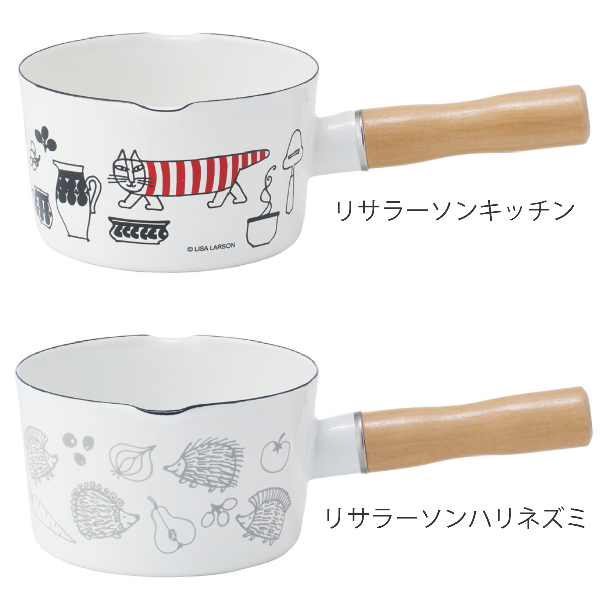 スケーター ミルクパン 13cm IH対応 ホーローミルクパン