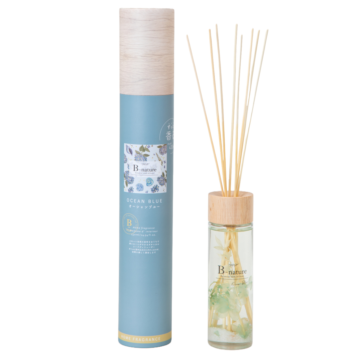 B-nature リードディフューザー 430ml 箱入り （ ディフューザー ハー