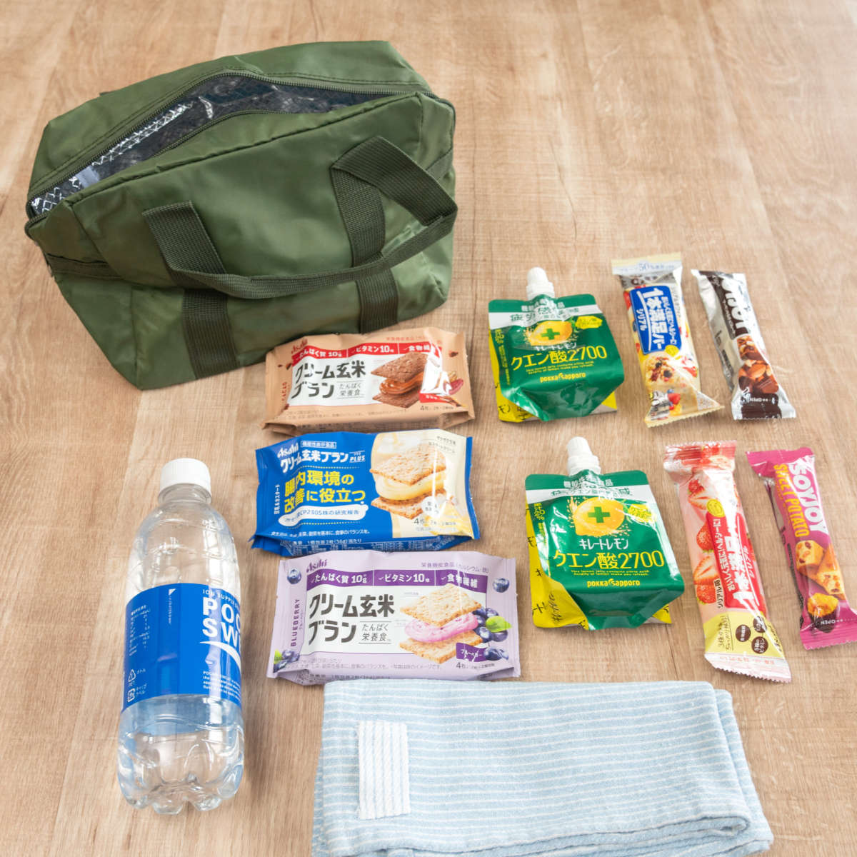 OSK（オーエスケー） ランチバッグ soreto ウォッシャブルランチバッグ