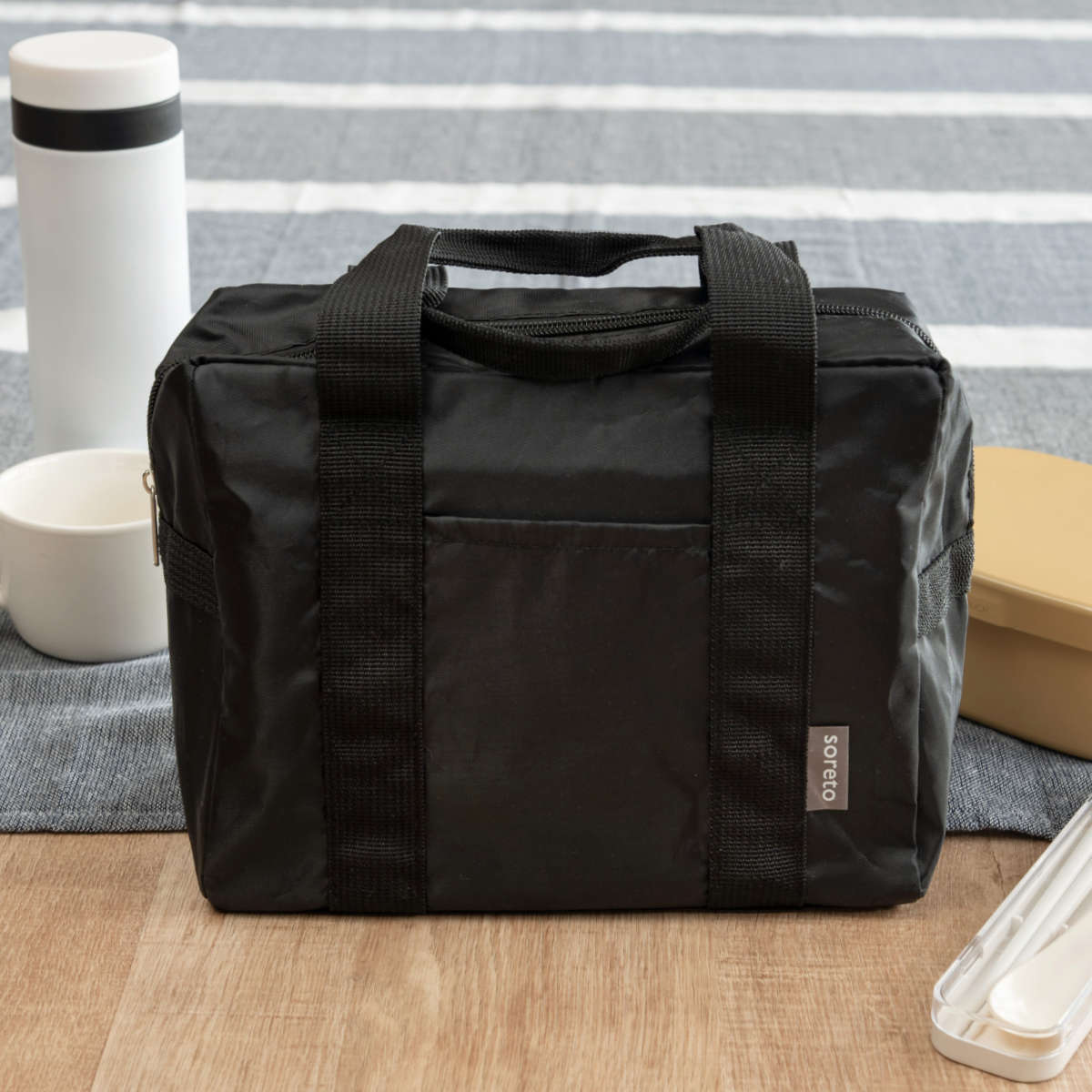 OSK（オーエスケー） ランチバッグ soreto ウォッシャブルランチバッグ