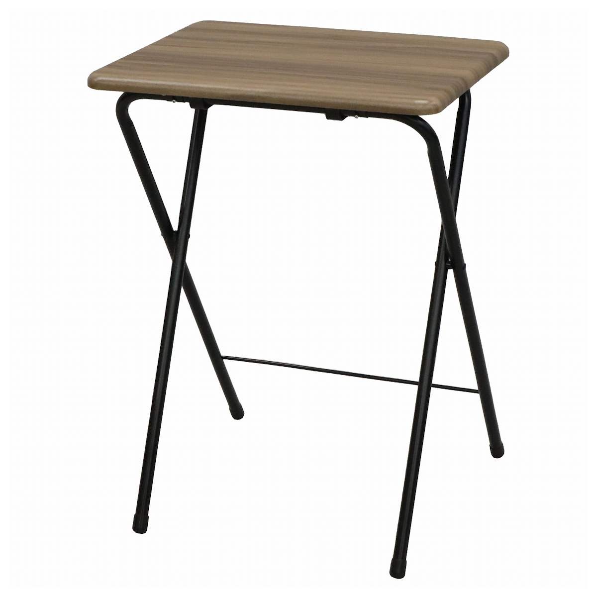 エイ・アイ・エス テーブル 折りたたみ 高さ70cm 木目調 （ コンパクト