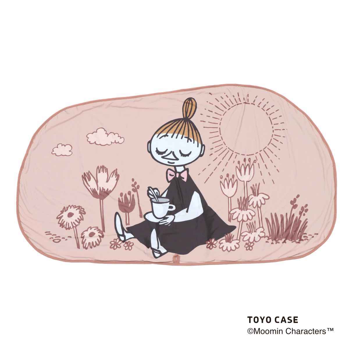 東洋ケース（TOYOCASE） ムーミン ひんやりブランケット ダイカット