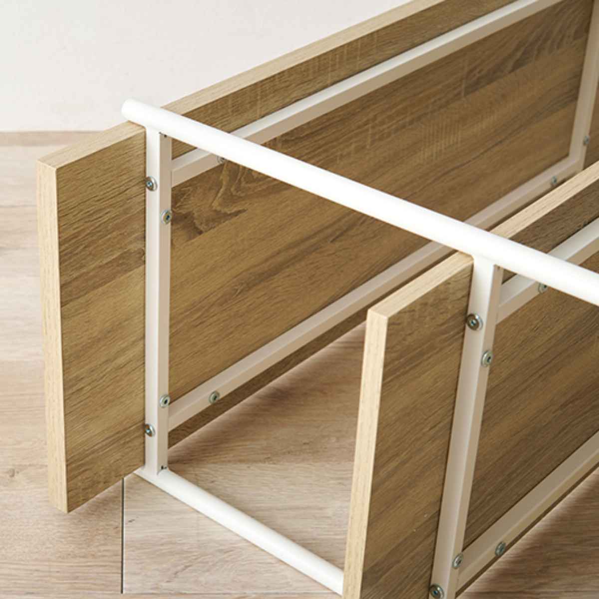 HAGiHARA（萩原） オープンラック 3段 韓国インテリア風 幅100cm