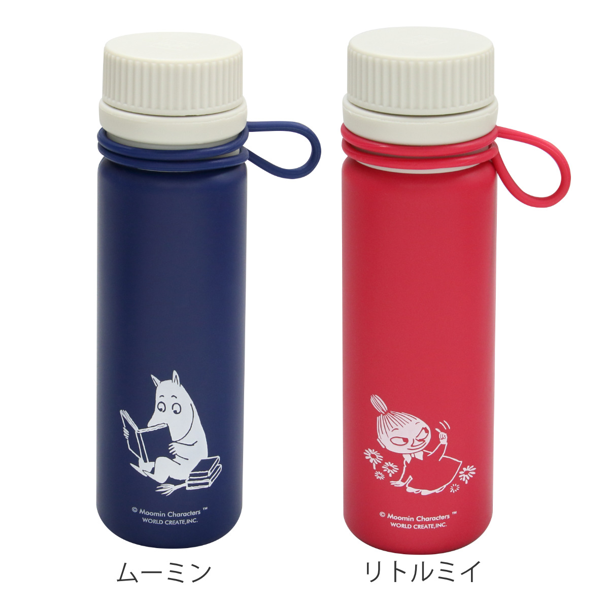 ViV（ヴィヴ） 水筒 シリコーンボトルナノ 180ml ムーミン （ viv 食洗
