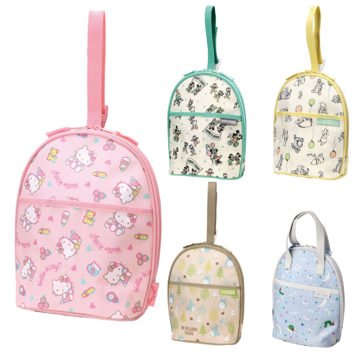 スケーター 哺乳瓶ポーチ ツイン ケース 携帯 キャラクター