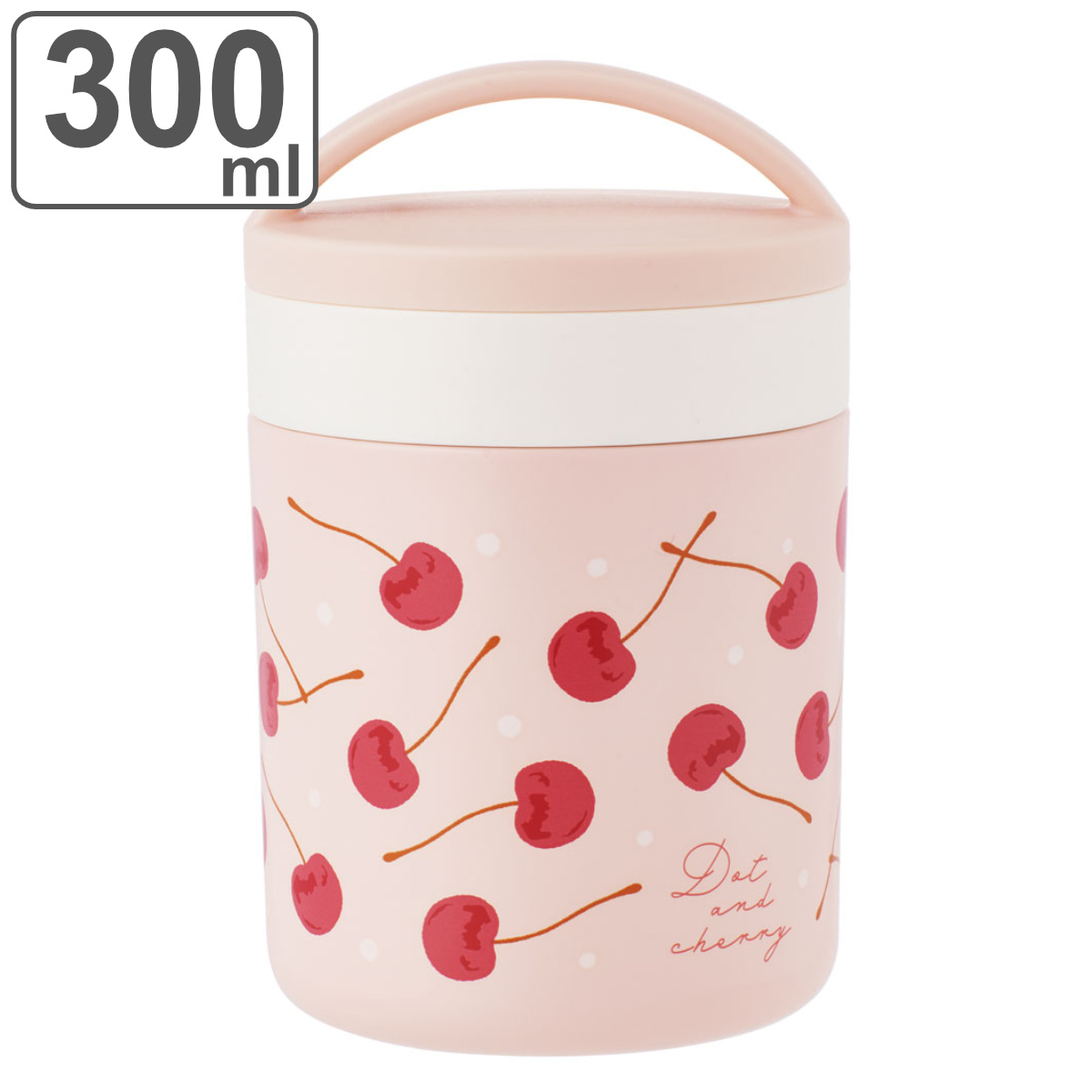 スープジャー 抗菌保温保冷デリカポット 300ml