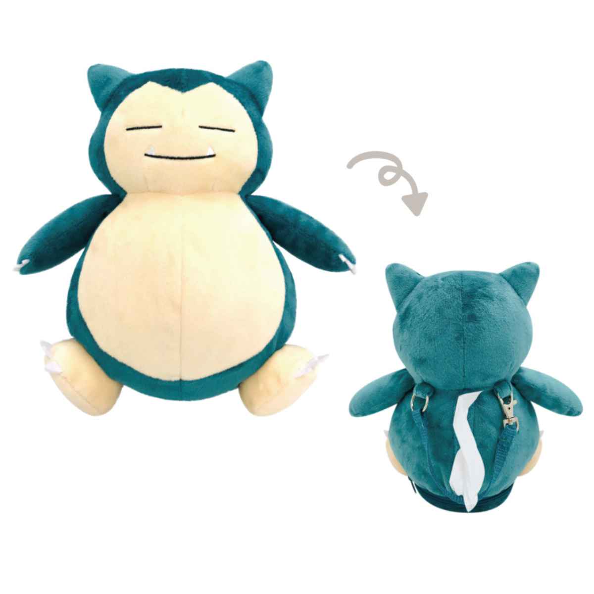 ポケットティッシュケース ポケモン カビゴン （ ティッシュカバー