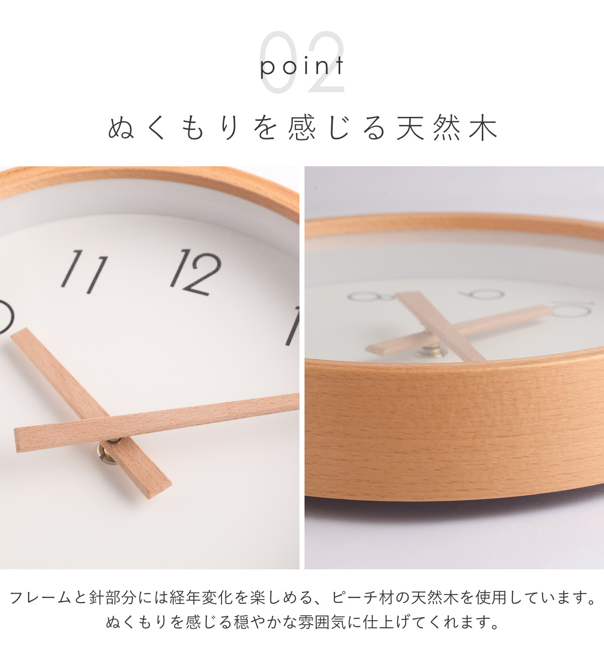 Creer 掛け時計 おしゃれ キャンパスウォールクロック 直径22cm S