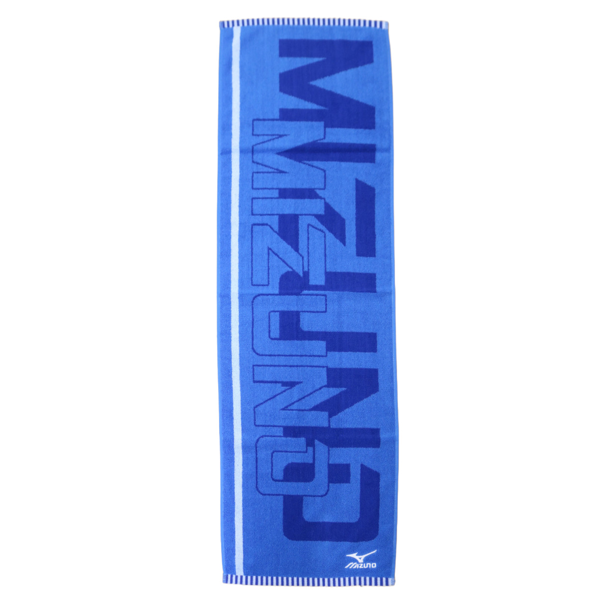 MIZUNO（ミズノ） フェイスタオル 34×80cm ブルー グレー （ タオル