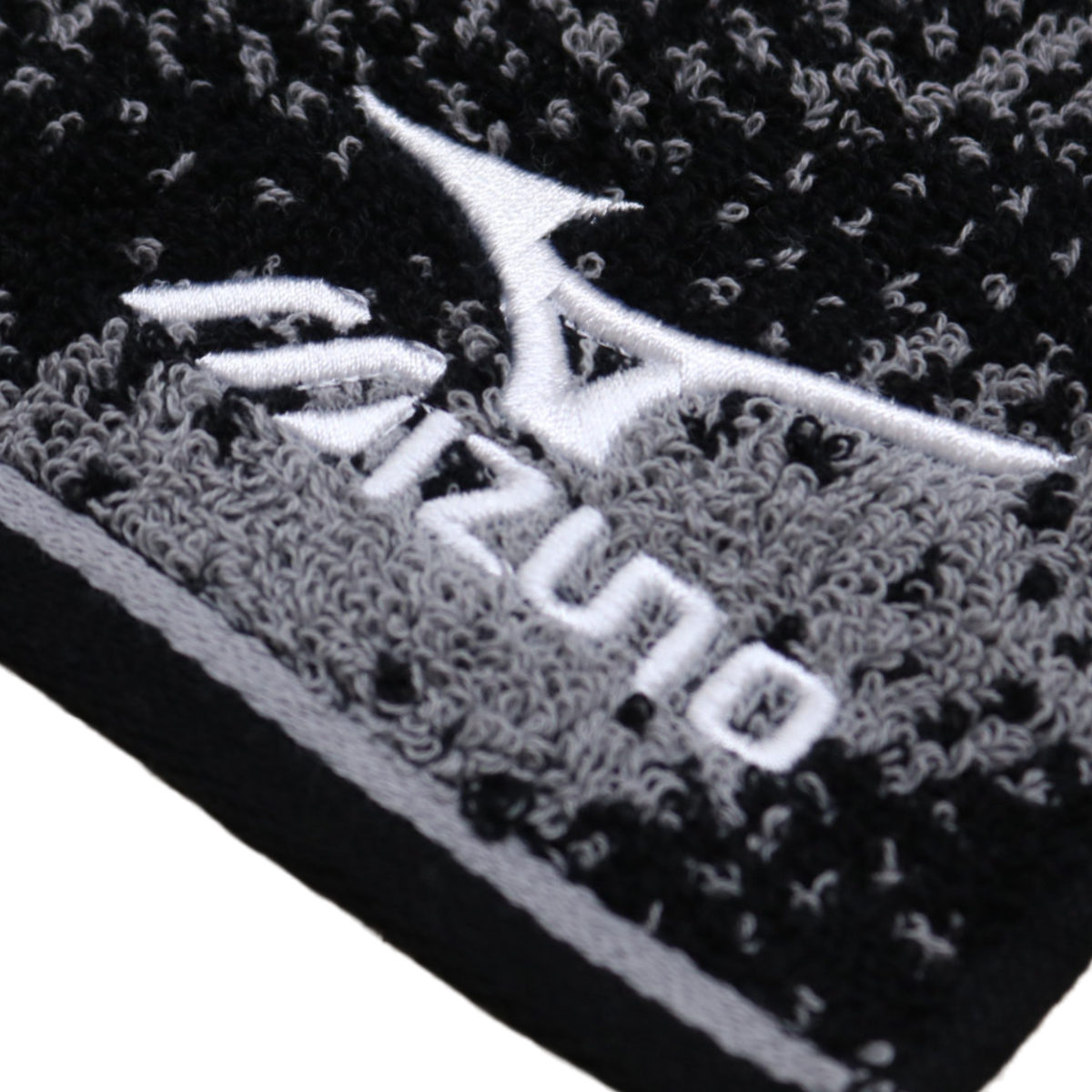 MIZUNO（ミズノ） フェイスタオル 34×80cm ホワイト ブラック