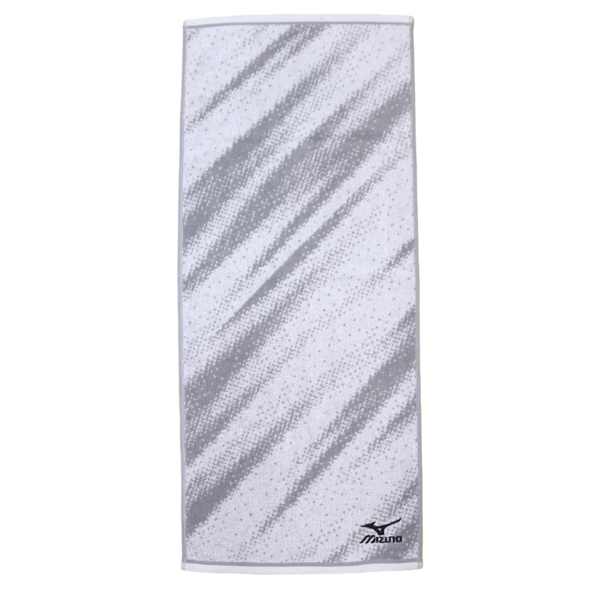 MIZUNO（ミズノ） フェイスタオル 34×80cm ホワイト ブラック