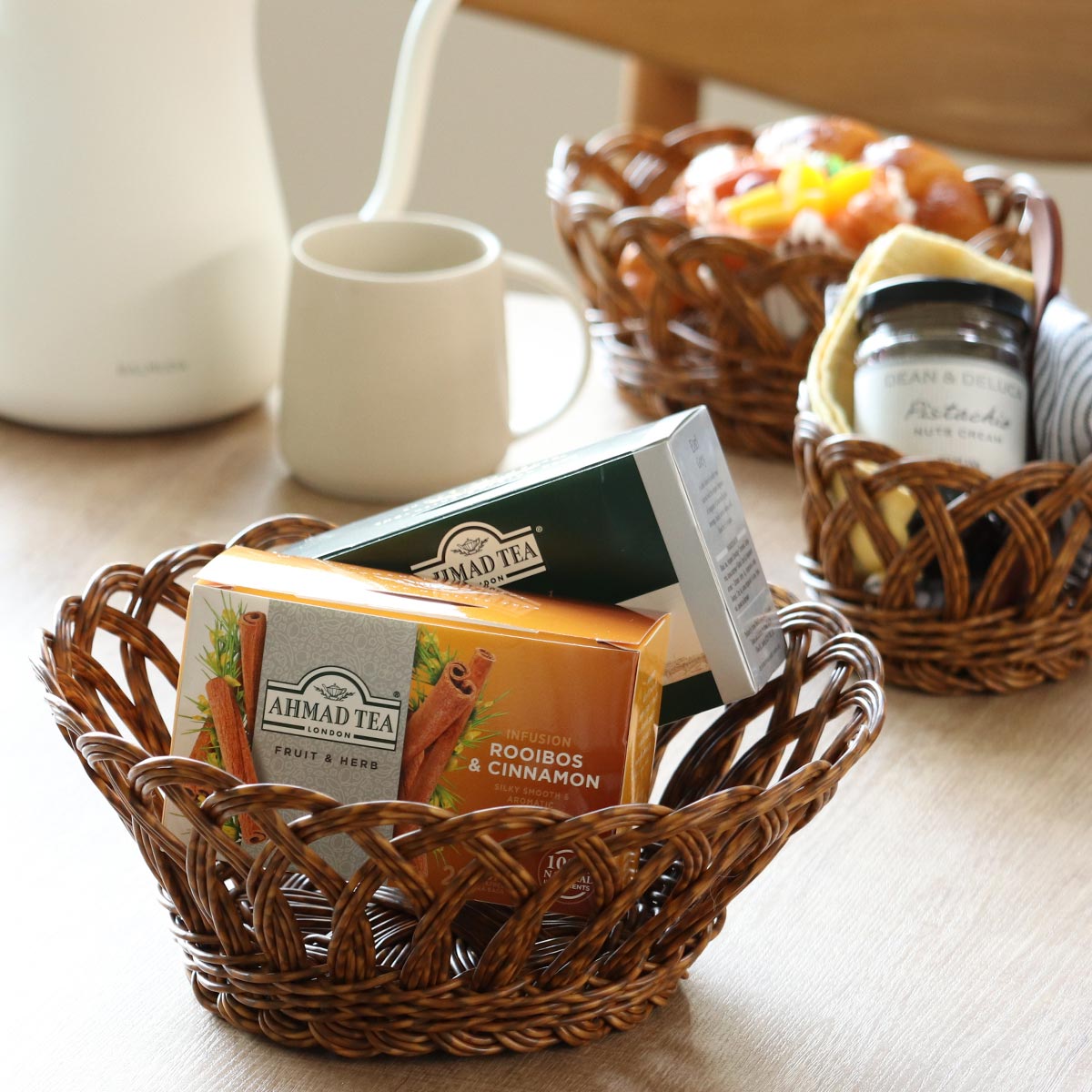 Creer バスケット ユティル ラウンドバスケットL 洗える （ かご